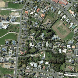Satellite imagery of Te Ramanui, NZ