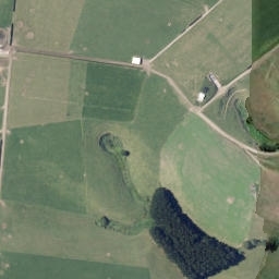 Satellite imagery of Te Ruaki Pa, NZ