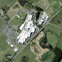 Satellite imagery of Taupatatea Pa, NZ