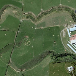 Satellite imagery of Te Ramanui, NZ