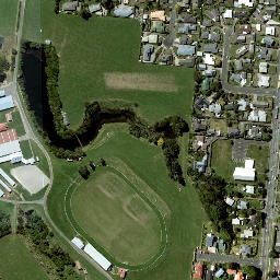 Satellite imagery of Te Ramanui, NZ
