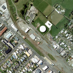 Satellite imagery of Taupatatea Pa, NZ