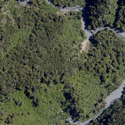 Satellite imagery of Herrick Spur, NZ