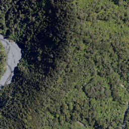 Satellite imagery of Herrick Spur, NZ