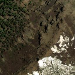 Satellite imagery of Cerro Curapilleu, AR