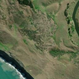 Satellite imagery of Inmans Redoubt, NZ