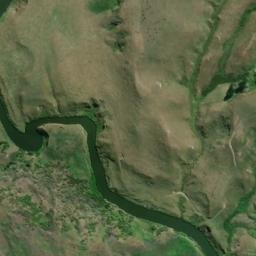 Satellite imagery of Inmans Redoubt, NZ