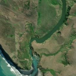Satellite imagery of Inmans Redoubt, NZ
