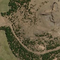 Satellite imagery of Cerro del León, AR
