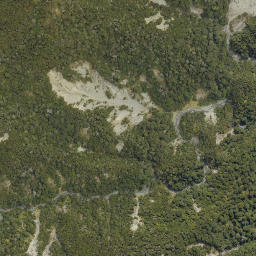 Satellite imagery of Totara Spur, NZ