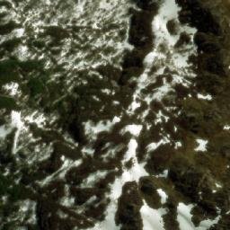 Satellite imagery of Cerro Paimún, AR