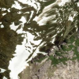 Satellite imagery of Cerro Paimún, AR