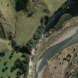 Satellite imagery of Colenso Memorial, NZ