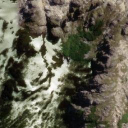 Satellite imagery of Cerro Paimún, AR