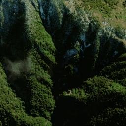 Satellite imagery of Papakiakuta Ridge, NZ