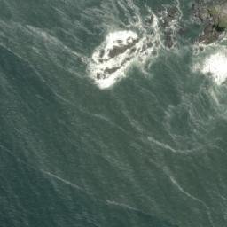 Satellite imagery of Punta Curiñanco, CL