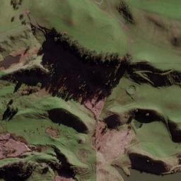 Satellite imagery of P FLAT SPUR, NZ