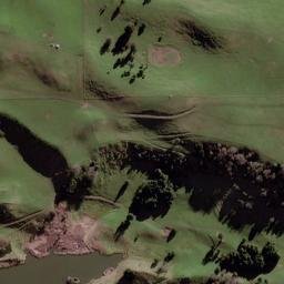 Satellite imagery of P FLAT SPUR, NZ