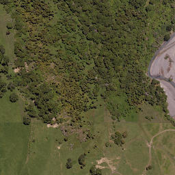Satellite imagery of Long Spur, NZ