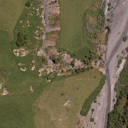 Satellite imagery of Long Spur, NZ