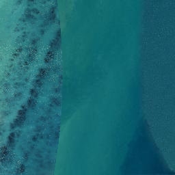 Satellite imagery of Pututaranui, NZ