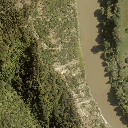 Satellite imagery of Parikino Pa, NZ