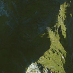 Satellite imagery of Broken Ridge, NZ