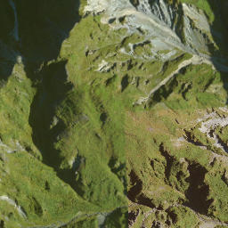 Satellite imagery of Broken Ridge, NZ