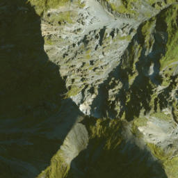 Satellite imagery of Broken Ridge, NZ