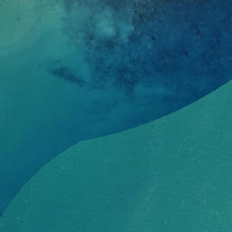 Satellite imagery of Te Wainohu, NZ