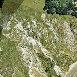 Satellite imagery of Te Rahui, NZ