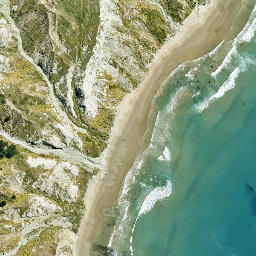 Satellite imagery of Te Rahui, NZ