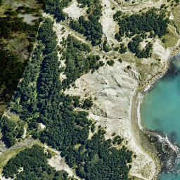 Satellite imagery of Huarau, NZ