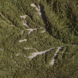 Satellite imagery of Daphne Spur, NZ