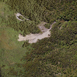 Satellite imagery of Daphne Spur, NZ