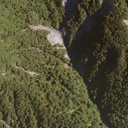 Satellite imagery of Daphne Spur, NZ