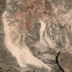 Satellite imagery of Cerro Trapalcó, AR
