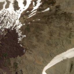 Satellite imagery of Cerro Aseret, AR