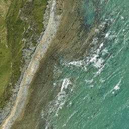 Satellite imagery of Paoanui Point, NZ