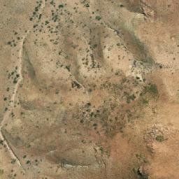 Satellite imagery of Cerro Colorado Chico, AR