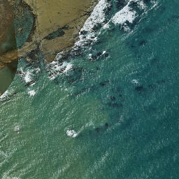 Satellite imagery of Tuingara Point, NZ
