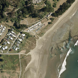 Satellite imagery of Pohatupapa Point, NZ