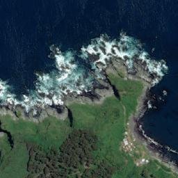 Satellite imagery of Punta Lameguapi, CL