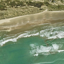 Satellite imagery of Black Head, NZ