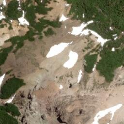 Satellite imagery of Cerro Pirámide, AR