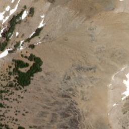 Satellite imagery of Cerro Oivlis, AR