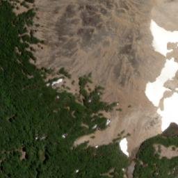 Satellite imagery of Cerro Oivlis, AR