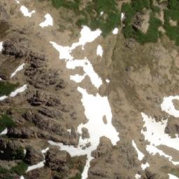 Satellite imagery of Cerro Pepe, AR