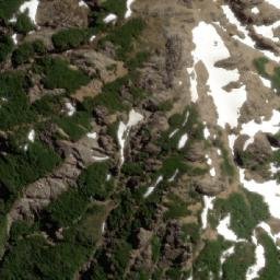 Satellite imagery of Cerro Pepe, AR