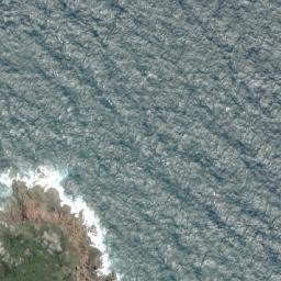 Satellite imagery of Cape Rochon, AU